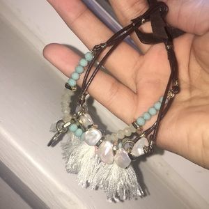 serene seas bracelet (multi layered)